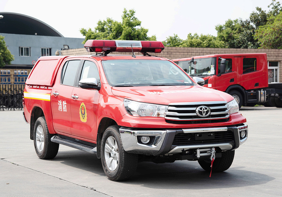 Οχήμα ταχείας παρέμβασης Toyota Riv Πικ-απ Πυροσβεστικό φορτηγό Εξειδικευμένο όχημα Κίνα Κατασκευαστής