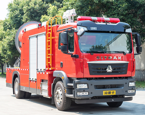 Sinotruk Sitrak Καπνός Εκπομπή Διάσωση Πυροσβεστικό Φορτηγό Εξειδικευμένο όχημα Κίνα Εργοστάσιο
